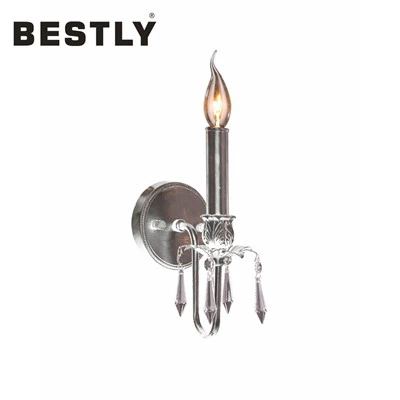 सुरुचिपूर्ण क्रिस्टल वॉल स्कोनस